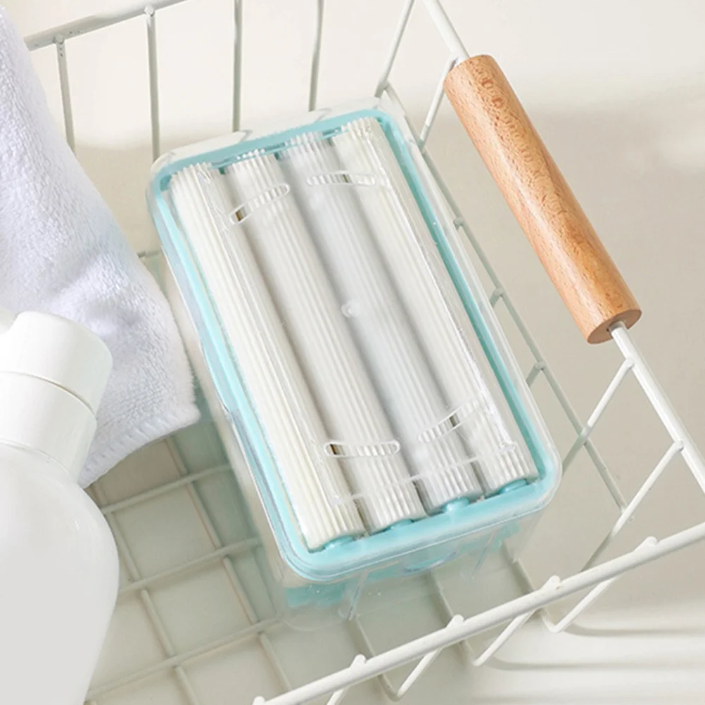 3pcs Roller Type Box Pp Stainless Steel Draining Box Foaming Soap Dish Holder Travel Soap Container For Bathroom Toilet Storage
3pcs Roller Type Box Pp Stainless Steel Draining Box Foaming Soap Dish Holder Travel Soap Container For Bathroom Toilet Storage