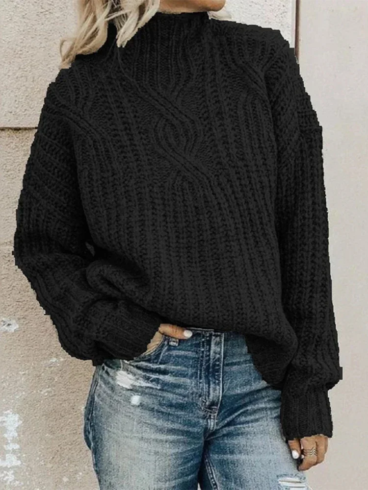 Oversized Sweater Women Jumper Knitted Warm Pullover Long Sleeve Womens Knitwear 2022 Fashion Winter Clothes Women Tops Sweaters
Oversized Sweater Women Jumper Knitted Warm Pullover Long Sleeve Womens Knitwear 2022 Fashion Winter Clothes Women Tops Sweaters