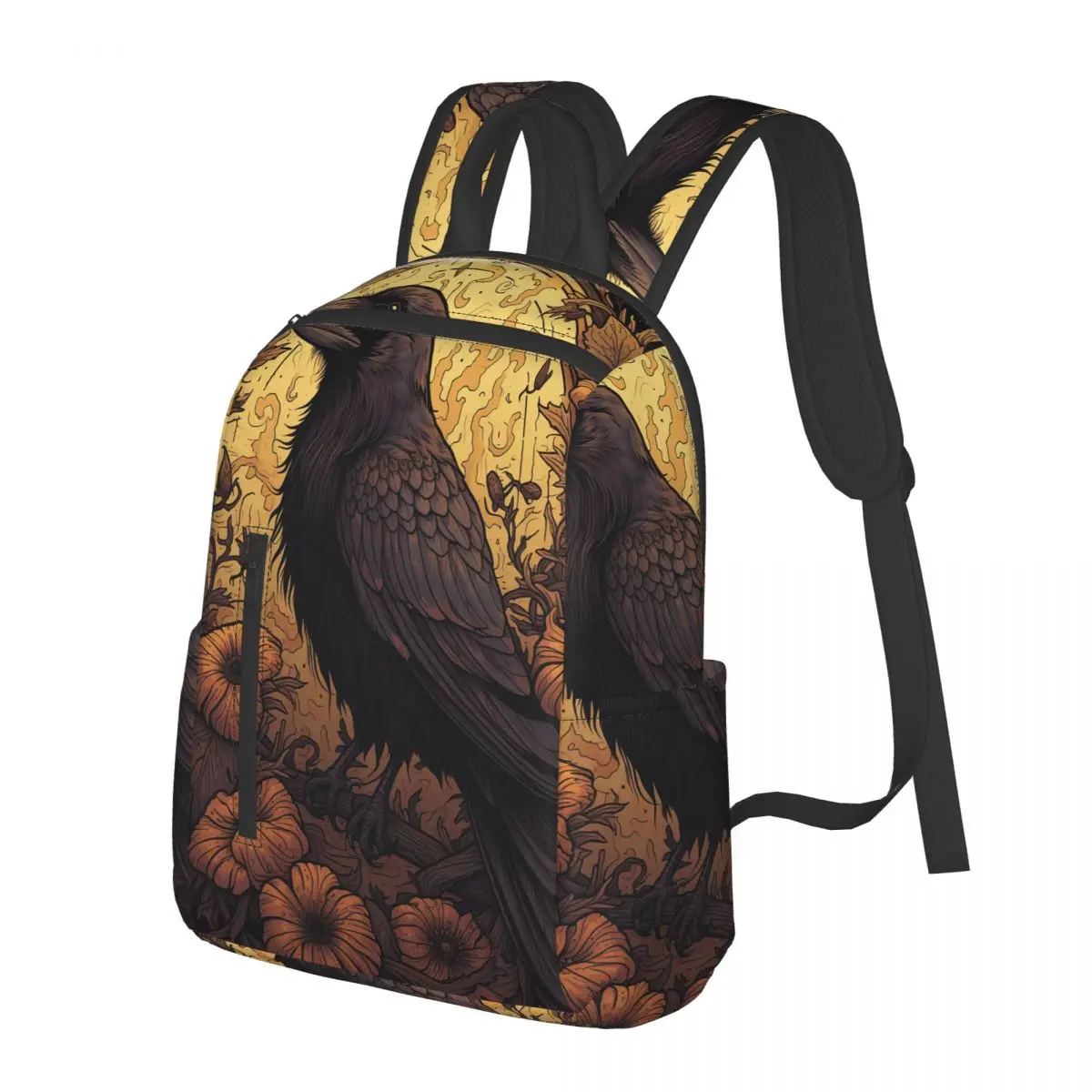 Gothic Raven On Branch Student Backpack School Bag Hiking Travel Daypack for Men Women Bookbag Shoulder Bags
Gothic Raven On Branch Student Backpack School Bag Hiking Travel Daypack for Men Women Bookbag Shoulder Bags