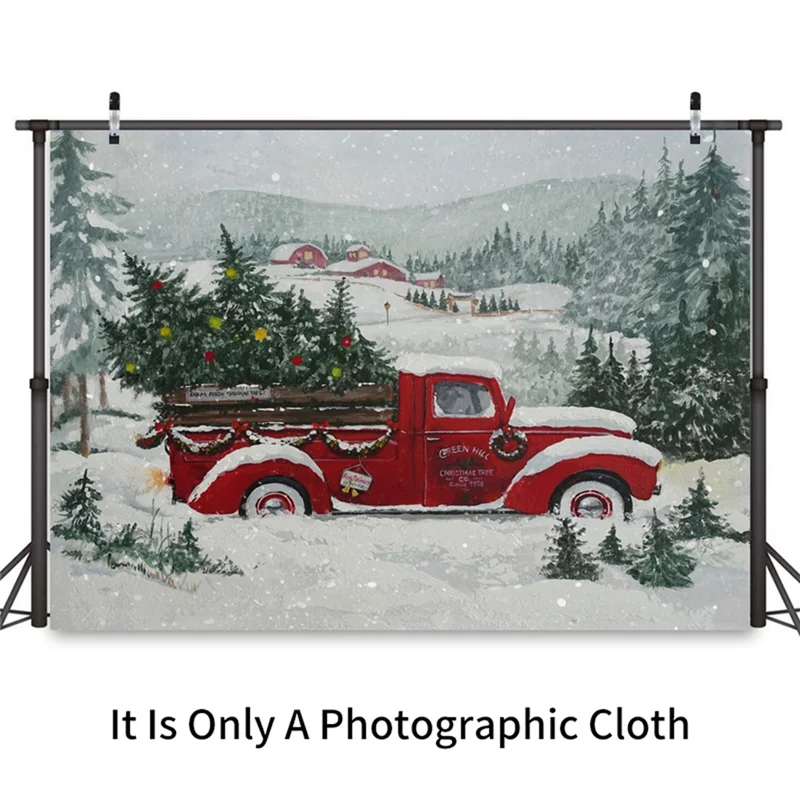 B94A 210 X 150Cm Background Cloth Studio Photography Backdrops Christmas Red Truck Party Banner Children's Family Photo
B94A 210 X 150Cm Background Cloth Studio Photography Backdrops Christmas Red Truck Party Banner Children's Family Photo