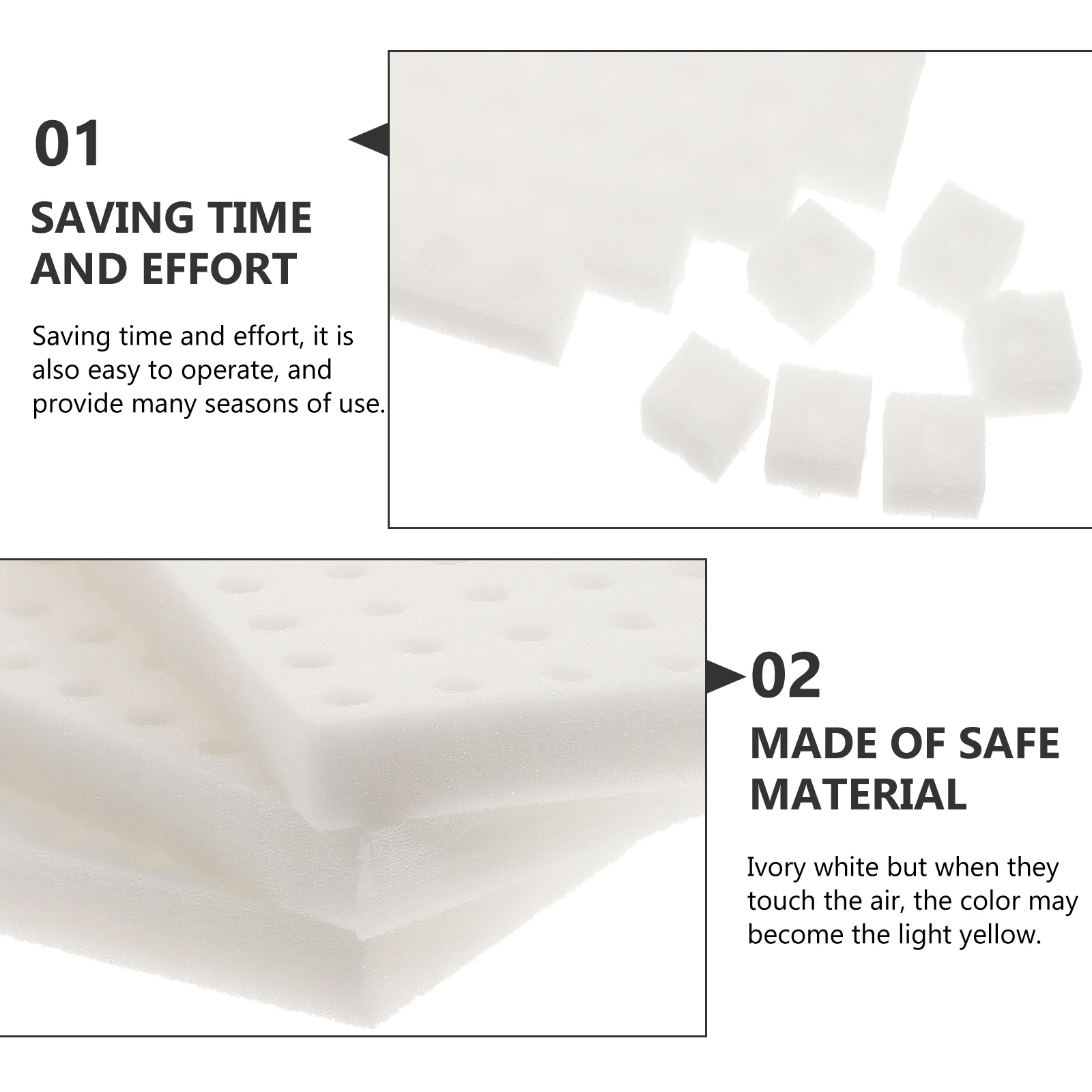 3 Sheets Seedling Sponge Block Sponges Soilless Cultivation Hydroponic Planting Indoor Garden Tools Vegetable Trays Wheatgrass
3 Sheets Seedling Sponge Block Sponges Soilless Cultivation Hydroponic Planting Indoor Garden Tools Vegetable Trays Wheatgrass