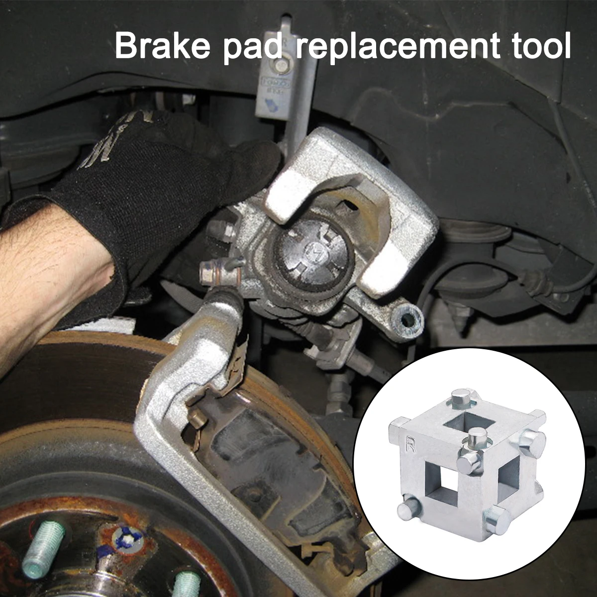 1Pcs Practical Rear Disc Brake Caliper Piston Rewind/Wind Back Cube Tool Drive Tool Car Disc Brake Caliper Piston
1Pcs Practical Rear Disc Brake Caliper Piston Rewind/Wind Back Cube Tool Drive Tool Car Disc Brake Caliper Piston