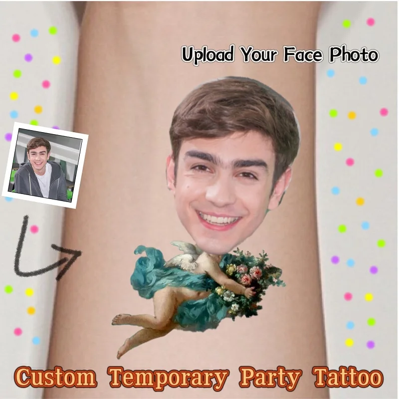 custom couple temporary tattoo sticker angel bouquet birthday gift theme party Festival decoration personalized cute fun 15 PCS
custom couple temporary tattoo sticker angel bouquet birthday gift theme party Festival decoration personalized cute fun 15 PCS