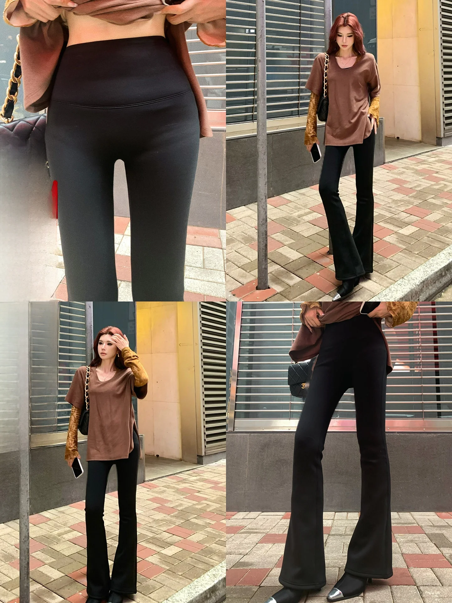 Liu Wan Jun Thiened Rabbit Velvet Flared Pants Women's Autumn Winter Slimming Tummy Control Butt Lifting Casual Long Pants
Liu Wan Jun Thiened Rabbit Velvet Flared Pants Women's Autumn Winter Slimming Tummy Control Butt Lifting Casual Long Pants