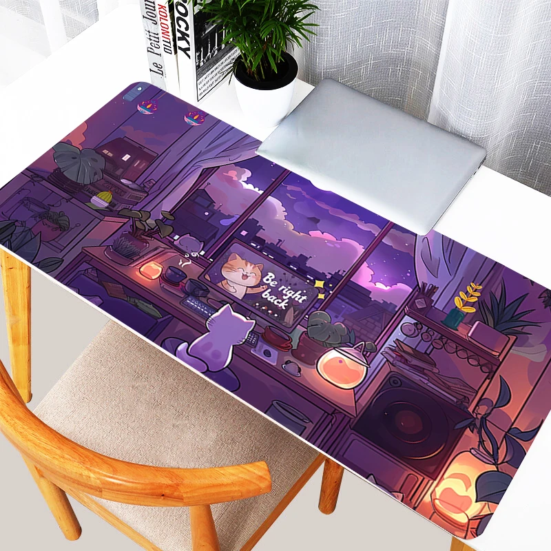 Mouse Pad Gaming Mousepad PC Kawaii Gamer Keyboard Pads Cozi Lofi Plant Office Laptop Desk Mats Non-Slip Rubber Home Table Mat
Mouse Pad Gaming Mousepad PC Kawaii Gamer Keyboard Pads Cozi Lofi Plant Office Laptop Desk Mats Non-Slip Rubber Home Table Mat
