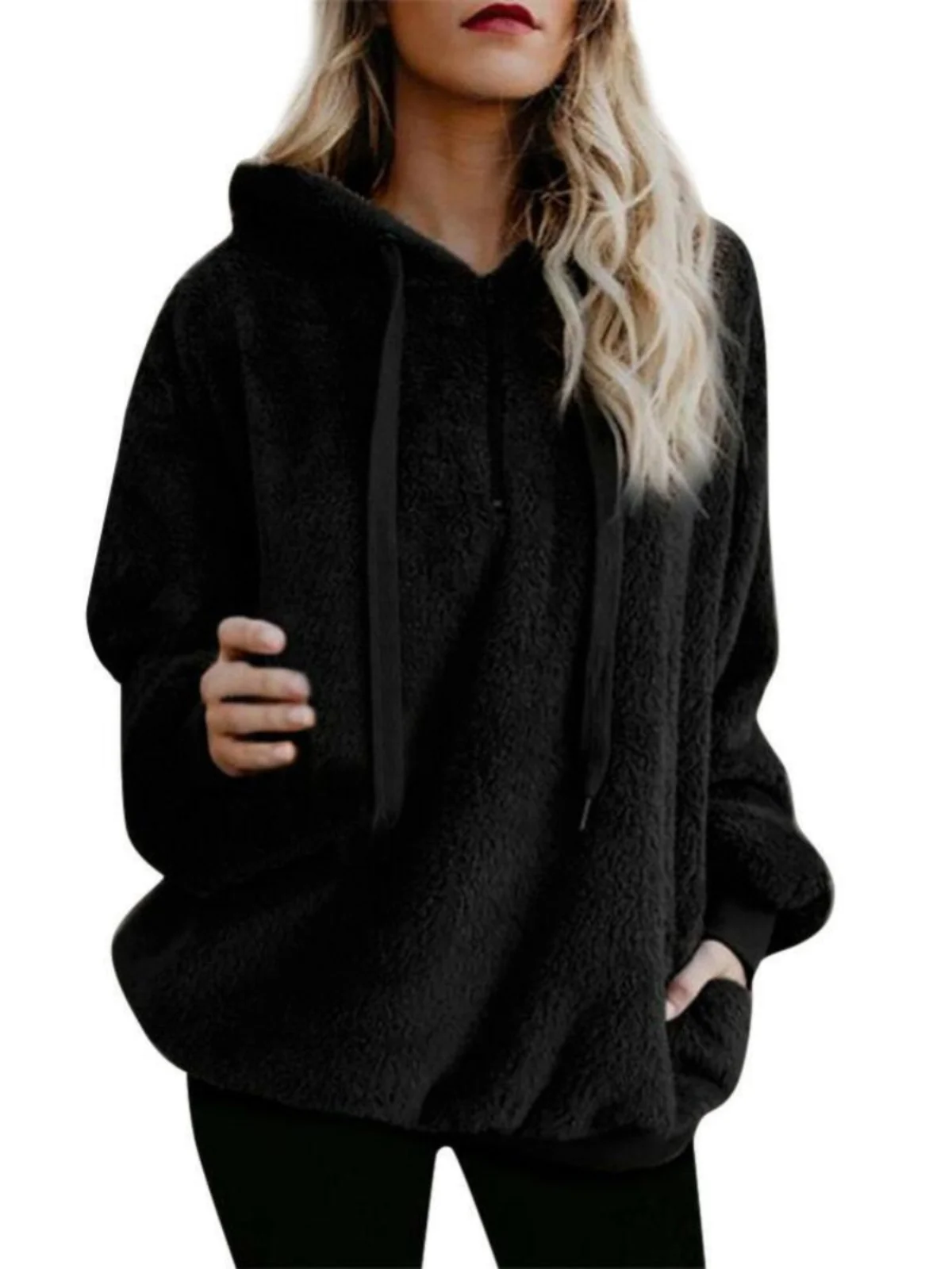 Удлиненная толстовка с капюшоном свободного кроя в уличном стиле, однотонная, оверсайз, комфортная, для женщин, осень-зима
Удлиненная толстовка с капюшоном свободного кроя в уличном стиле, однотонная, оверсайз, комфортная, для женщин, осень-зима