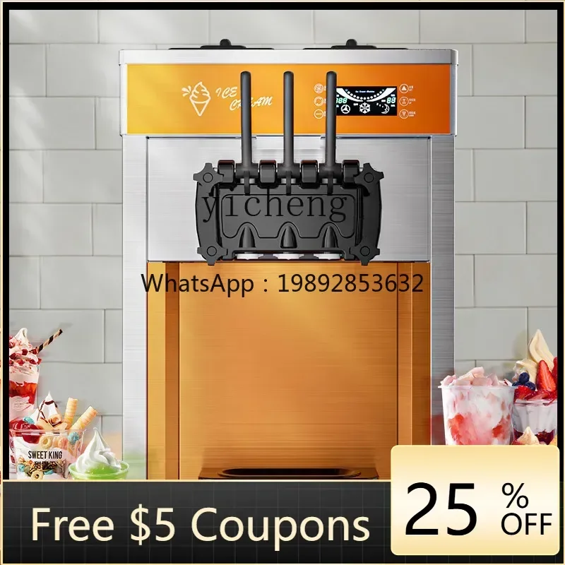 B1 desktop ice cream machine commercial automatic soft ice cream machine cone ice cream machine stall equipment
B1 desktop ice cream machine commercial automatic soft ice cream machine cone ice cream machine stall equipment