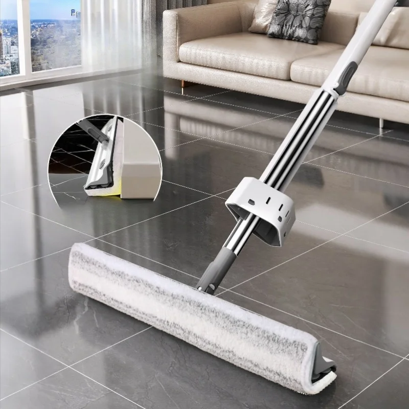 Adjustable Long Handle Floor Cleaning Mop, Self Squeeze Flat Mop Design, Efficient Floor Washer For Tile Hard Surfaces
Adjustable Long Handle Floor Cleaning Mop, Self Squeeze Flat Mop Design, Efficient Floor Washer For Tile Hard Surfaces