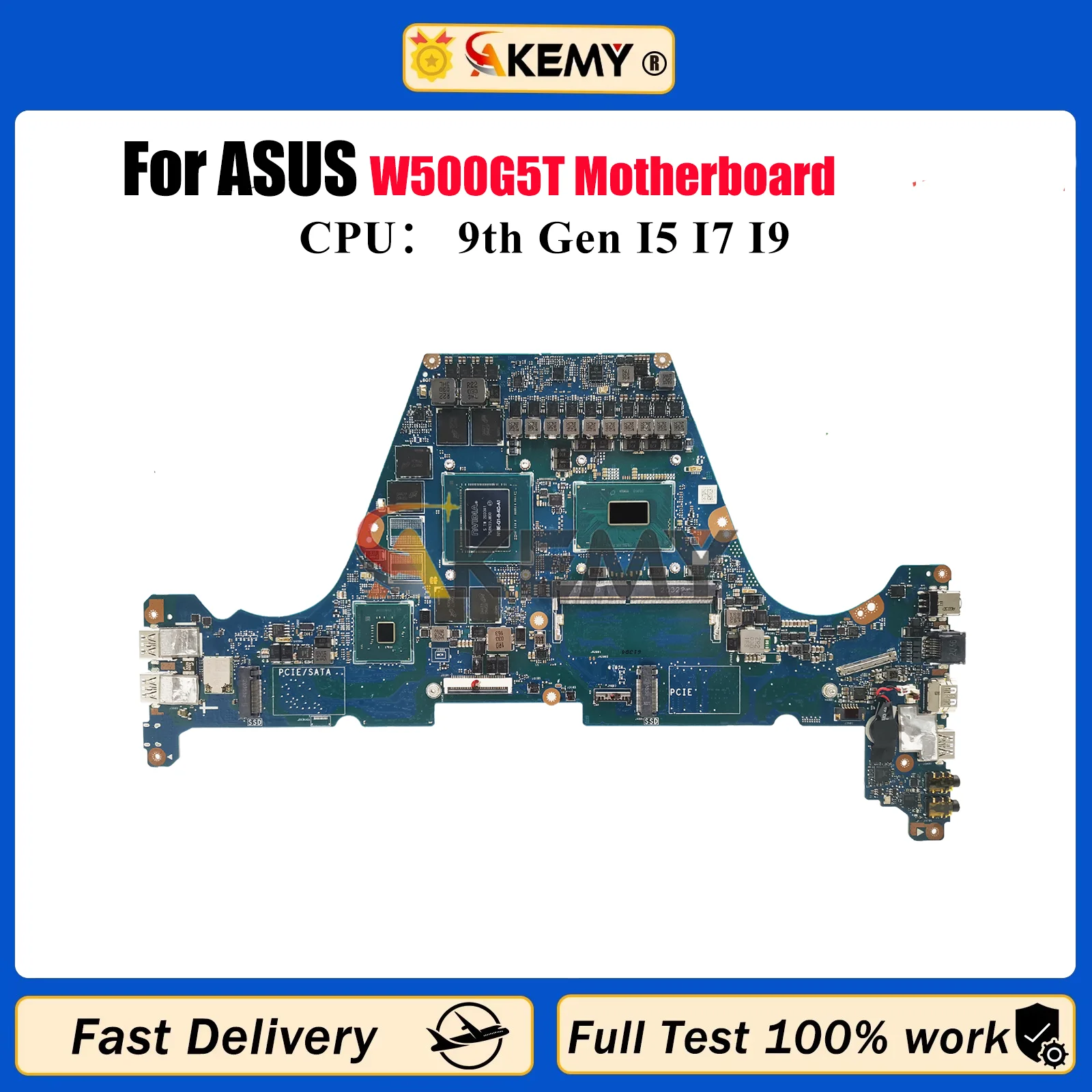 W500G5T Laptop Motherboard For ASUS ProArt W500G W500G5T Notebook Mainboard With I5 I7 I9 CPU 100% tests OK fast shipping stk
W500G5T Laptop Motherboard For ASUS ProArt W500G W500G5T Notebook Mainboard With I5 I7 I9 CPU 100% tests OK fast shipping stk