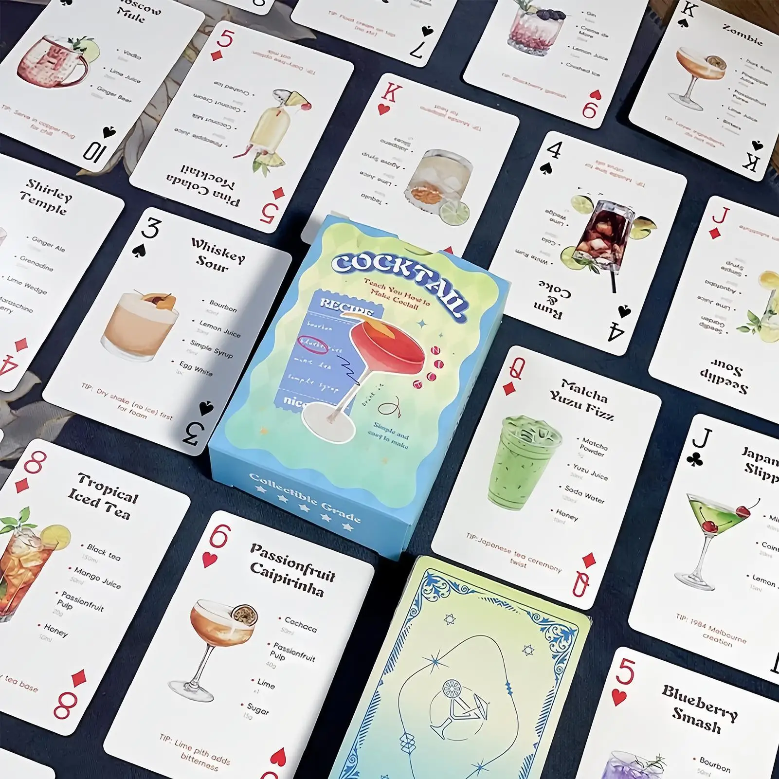 Игральные карты на тему коктейлей, красочные забавные напитки, настольные игры, вечерние карточные игры для взрослых для праздника, фестиваля, мероприятия в ночное время 
Игральные карты на тему коктейлей, красочные забавные напитки, настольные игры, вечерние карточные игры для взрослых для праздника, фестиваля, мероприятия в ночное время