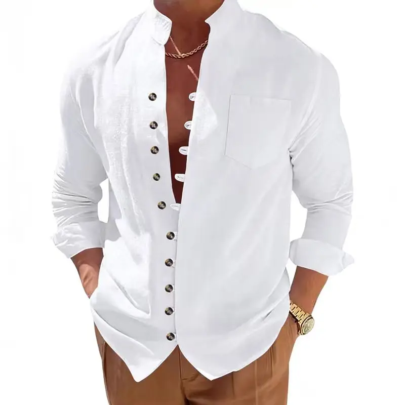 2026 New Summer Fashion Casual Button-Down Long Sleeve Shirt, Independent Cross-Border European & American Style
2026 New Summer Fashion Casual Button-Down Long Sleeve Shirt, Independent Cross-Border European & American Style