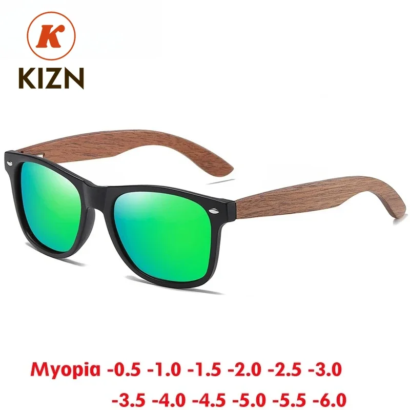 Солнцезащитные очки KIZN из экологически чистого ретро-стайла, черный орех, с поляризацией UV400, бамбуковые, для коррекции близорукости, мужские модные очки -0.50 до -10
Солнцезащитные очки KIZN из экологически чистого ретро-стайла, черный орех, с поляризацией UV400, бамбуковые, для коррекции близорукости, мужские модные очки -0.50 до -10