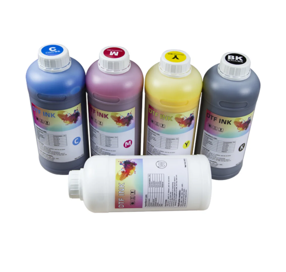 1000g DTF Printer ink For L1800 Xp600 I3200 I1600 heat Transfer Printer dtf ink manufacturer
1000g DTF Printer ink For L1800 Xp600 I3200 I1600 heat Transfer Printer dtf ink manufacturer