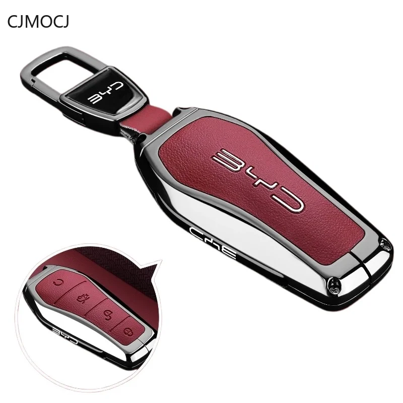 Premium Zinc Alloy Key Cover Case for BYD Song L/Tang/Frigate 07/SeaLion 07/Seal 05/Qin/Yuan UP/Han L - Protective Key Fob Shell
Premium Zinc Alloy Key Cover Case for BYD Song L/Tang/Frigate 07/SeaLion 07/Seal 05/Qin/Yuan UP/Han L - Protective Key Fob Shell