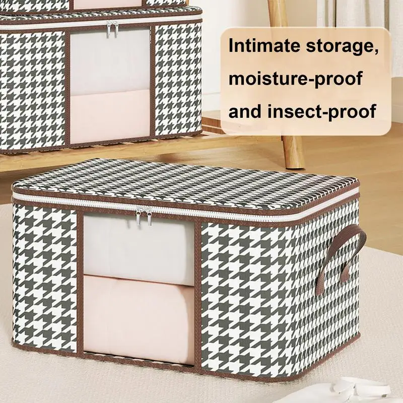 Closet Storage Bags Dustproof Large Capacity Clothes Storage Containers Thick Fabric Foldable Zippered Storage Bag for
Closet Storage Bags Dustproof Large Capacity Clothes Storage Containers Thick Fabric Foldable Zippered Storage Bag for