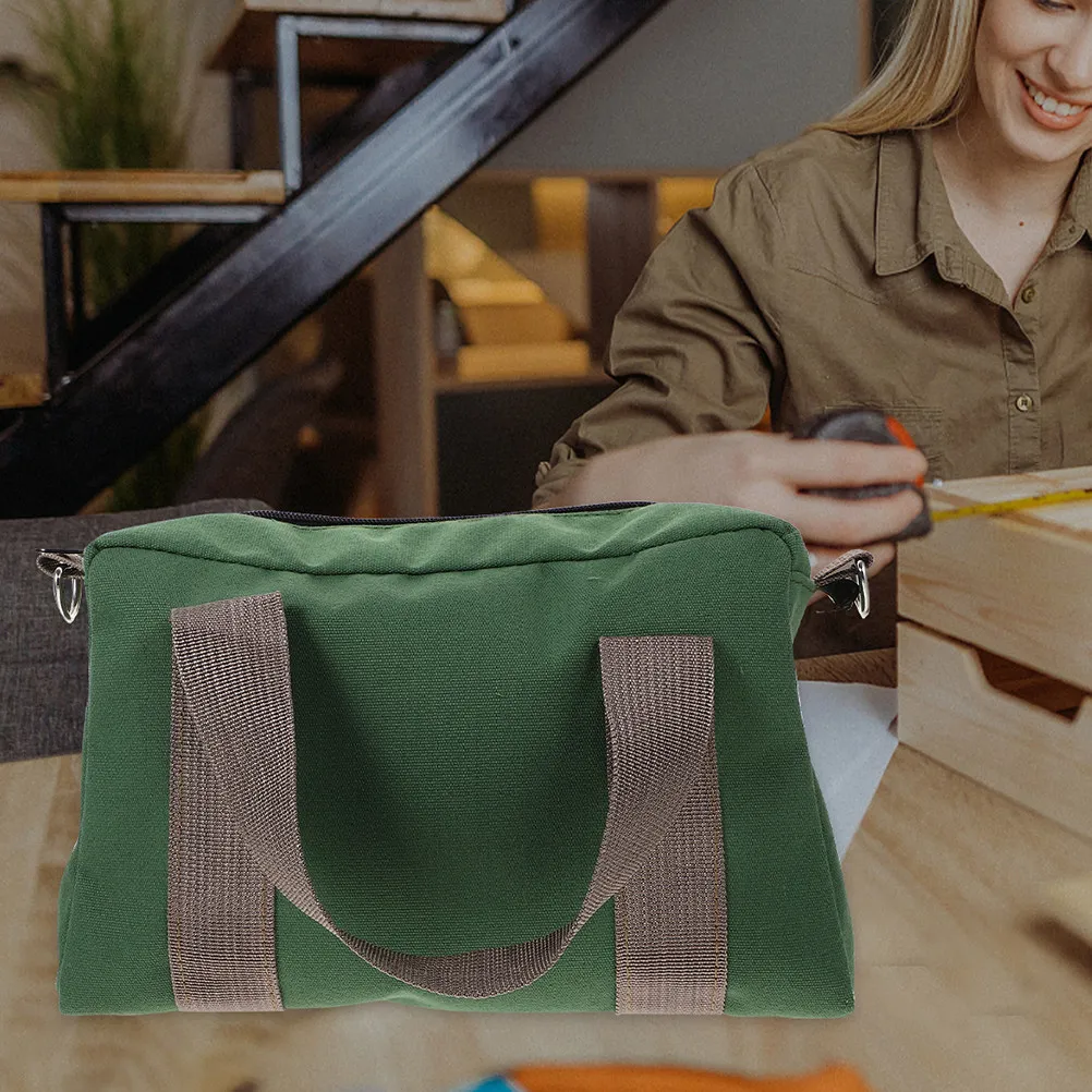 Heavy Duty Waterproof Canvas Tool Bag for Electricians Large Capacity Multifunctional Work Bag with Strap for Home Appliance
Heavy Duty Waterproof Canvas Tool Bag for Electricians Large Capacity Multifunctional Work Bag with Strap for Home Appliance