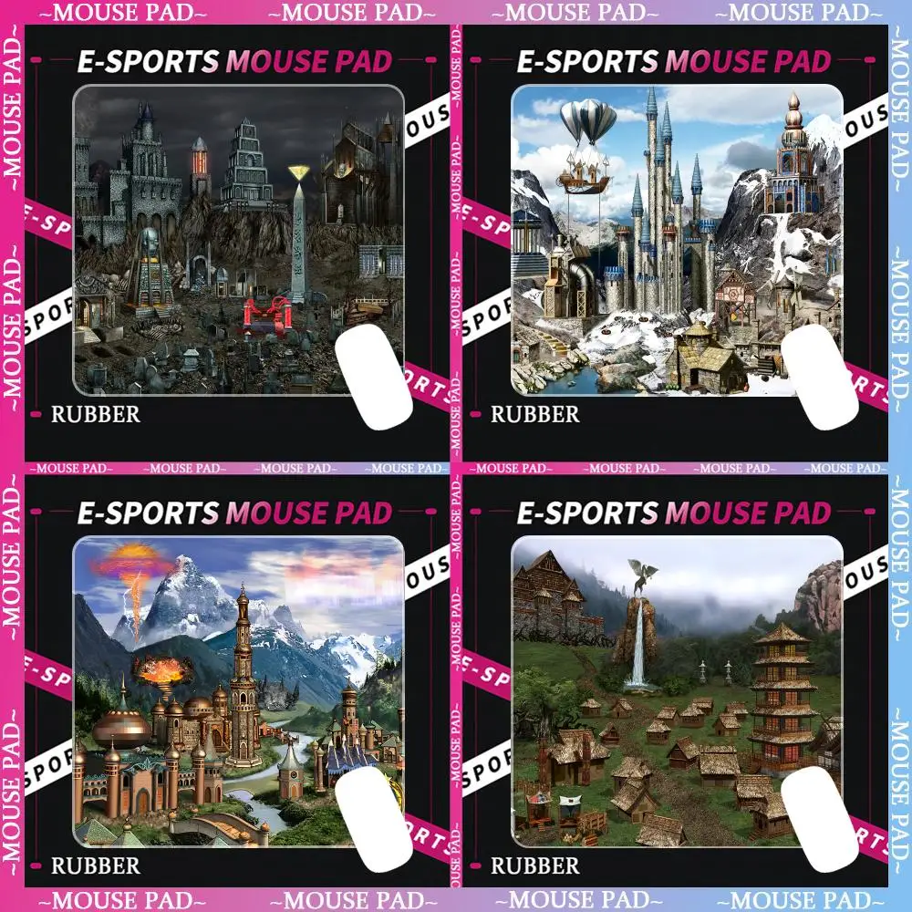 H-Heroes Mights Magics 3 Mouse Pad Rubber Small mouse pad CSGOs desktop computer office keyboard e-sports ROGs game
H-Heroes Mights Magics 3 Mouse Pad Rubber Small mouse pad CSGOs desktop computer office keyboard e-sports ROGs game