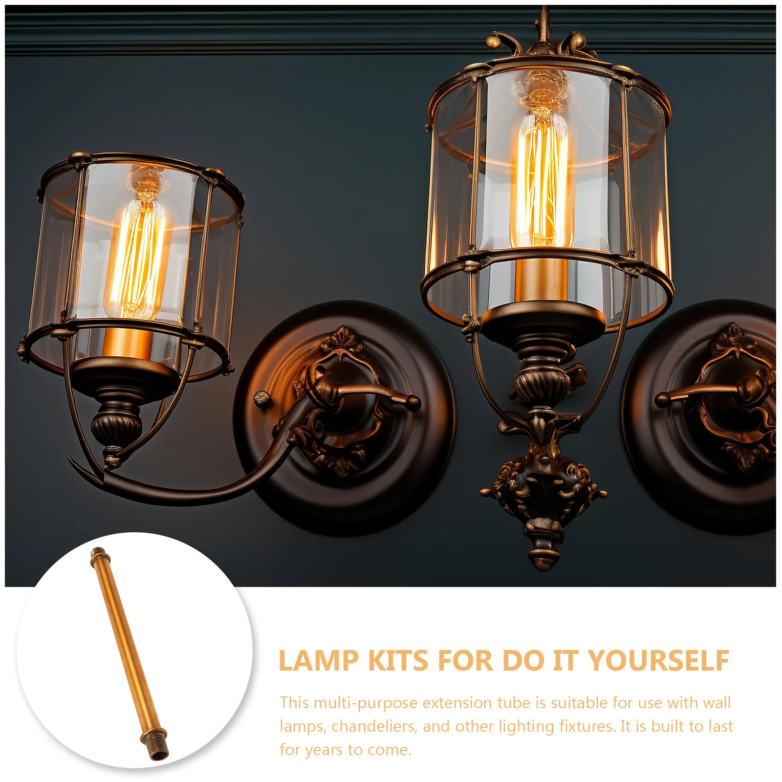 Wall Lamp Connection Tube Hollow Iron Pipe M10 Threaded Stem for Lighting Fixture Parts Table Lamps Chandeliers Pendant Fixtures
Wall Lamp Connection Tube Hollow Iron Pipe M10 Threaded Stem for Lighting Fixture Parts Table Lamps Chandeliers Pendant Fixtures