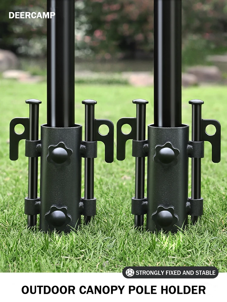 Deercamp Outdoor Camping Equipment Canopy Tent Spreader Bar Holder Floor Spikes Adjustable Camping Tool Retainer
Deercamp Outdoor Camping Equipment Canopy Tent Spreader Bar Holder Floor Spikes Adjustable Camping Tool Retainer