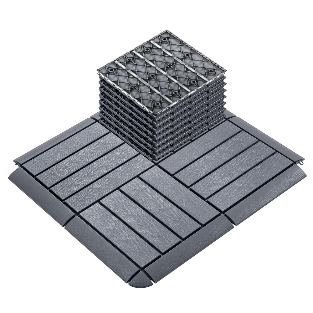Garden flooring, 12 pack interlocking, with 14 transition edge kits 11.8 "x11.8" Patio tile waterproof outdoor, garden flooring
Garden flooring, 12 pack interlocking, with 14 transition edge kits 11.8 "x11.8" Patio tile waterproof outdoor, garden flooring