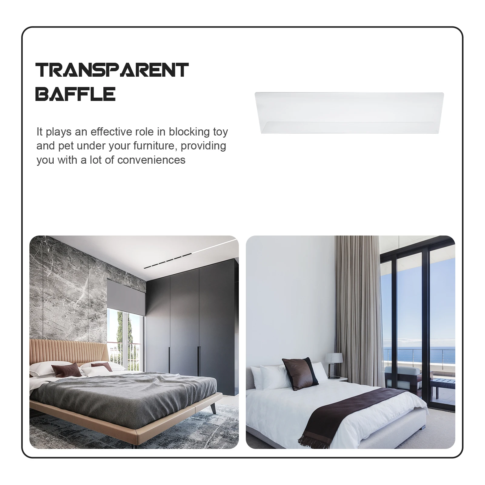 Premium Pvc For Bed Sofa Table Home Use Pet Cuttable Furniture Blocker 
Premium Pvc For Bed Sofa Table Home Use Pet Cuttable Furniture Blocker