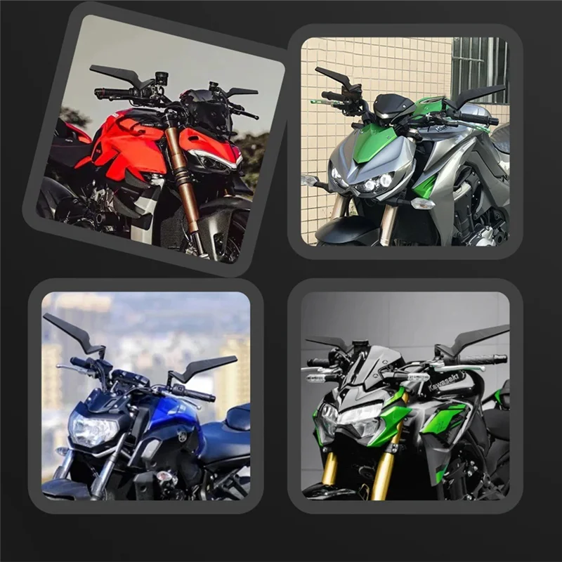 Stealth Winglets Mirror For MT 03 07 09 R1R3R7 XMAX Kawasaki Motorcycle Mirrors Motorcycle Universal Winglets Side Mirror
Stealth Winglets Mirror For MT 03 07 09 R1R3R7 XMAX Kawasaki Motorcycle Mirrors Motorcycle Universal Winglets Side Mirror