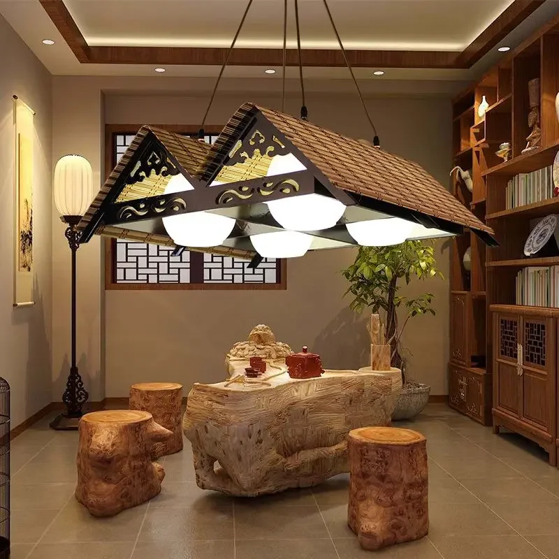 Chinese bamboo woven pendant lamp, living room, dining room, art retro lamp, homestay, tea house, tea room lighting meditation
Chinese bamboo woven pendant lamp, living room, dining room, art retro lamp, homestay, tea house, tea room lighting meditation