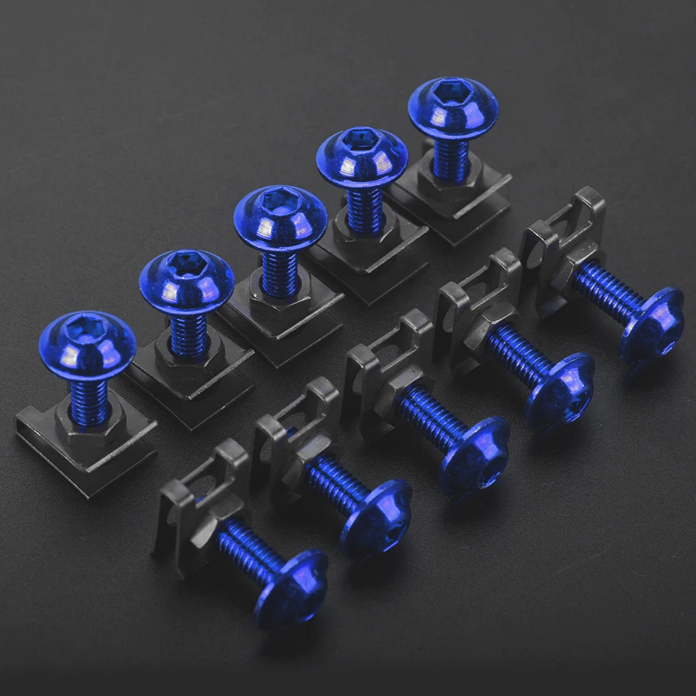20pcs 6mm For YAMAHA YZF R1 R1M R15 R25 R3 R6 R125 R15 R25 MT-07 MT-09 MT-10 FZ6 FZ8 CNC Full Fairing Bolt Kits Bodywork Screws
20pcs 6mm For YAMAHA YZF R1 R1M R15 R25 R3 R6 R125 R15 R25 MT-07 MT-09 MT-10 FZ6 FZ8 CNC Full Fairing Bolt Kits Bodywork Screws