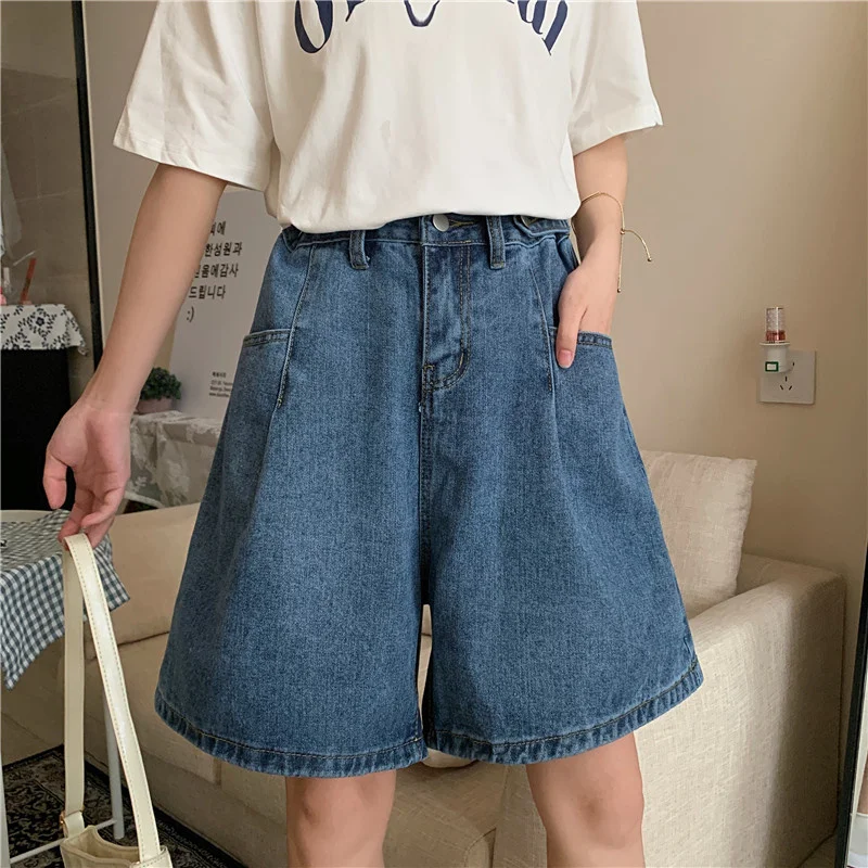 Джинсы трапециевидной формы с высокой талией, женские летние утягивающие джинсы свободного покроя, тонкие джинсовые орты, широкие брюки, прямой крой, большие размеры, модные
Джинсы трапециевидной формы с высокой талией, женские летние утягивающие джинсы свободного покроя, тонкие джинсовые орты, широкие брюки, прямой крой, большие размеры, модные