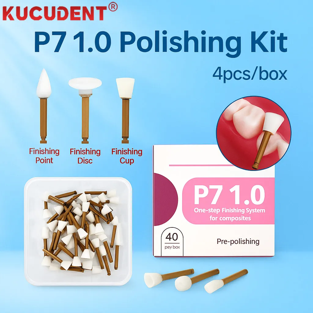 40Pcs/box Dental Polisher Polishing Cups Points Discs One-step Finishing System Composite Resin Grinding Heads RA Dentistry Tool
40Pcs/box Dental Polisher Polishing Cups Points Discs One-step Finishing System Composite Resin Grinding Heads RA Dentistry Tool