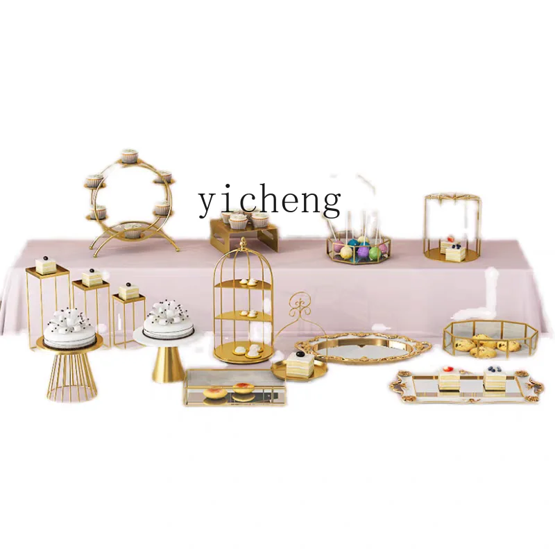 ZYA Gold Dessert Table Decoration Cold Meal Tea Break Display Cake Pastry Tray Pastry Rack
ZYA Gold Dessert Table Decoration Cold Meal Tea Break Display Cake Pastry Tray Pastry Rack