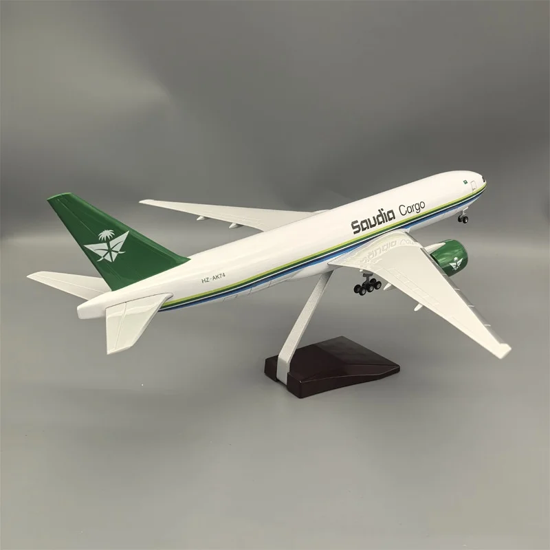 For Saudia Cargo B777 Aircraft Model Airplanes 47cm Resin Scale Plane W Wheels Static Collected Gift By Aviation
For Saudia Cargo B777 Aircraft Model Airplanes 47cm Resin Scale Plane W Wheels Static Collected Gift By Aviation