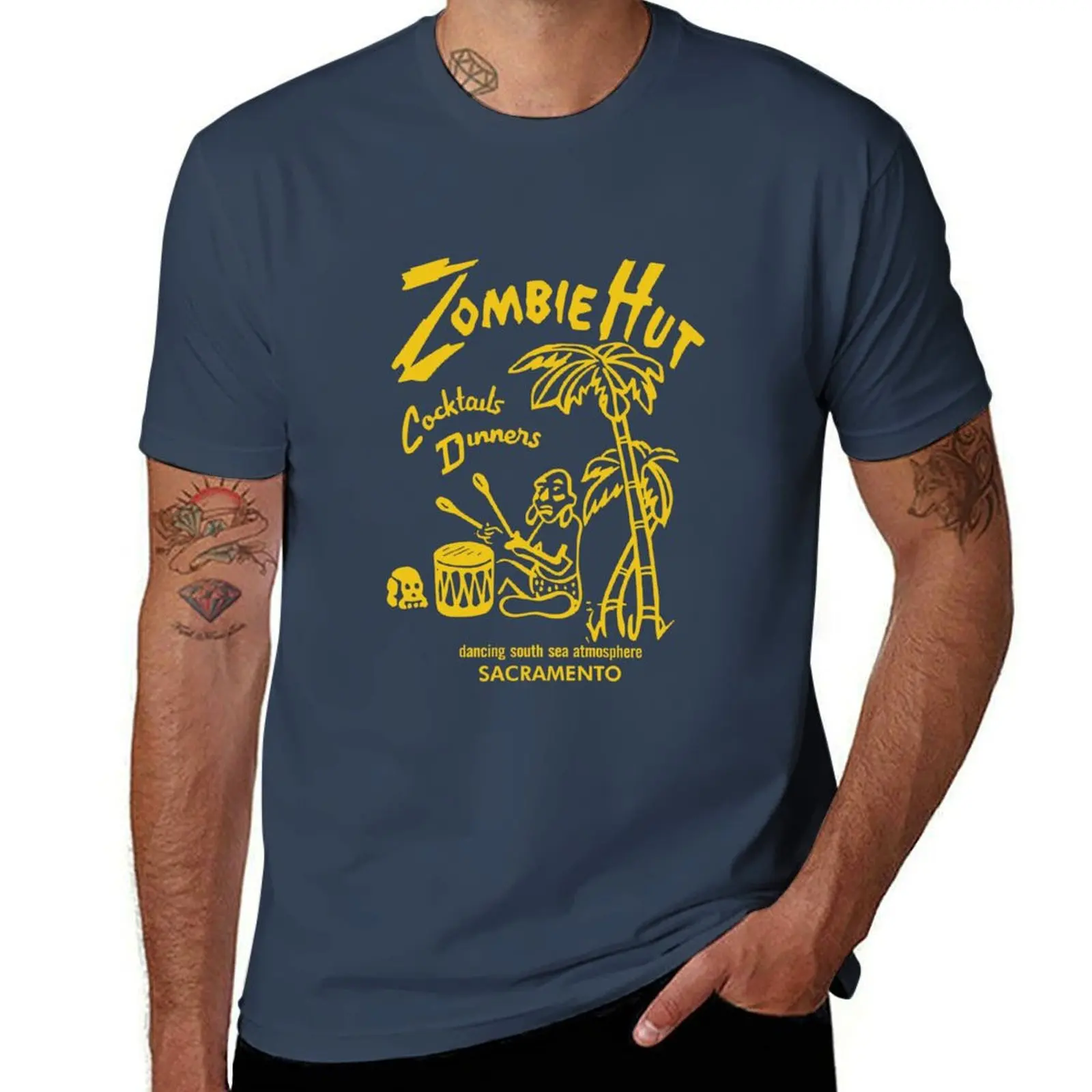Zombie Bar Tiki Art Matchbook Hut T-Shirt Cool Dry Performance T-Shirt
Zombie Bar Tiki Art Matchbook Hut T-Shirt Cool Dry Performance T-Shirt