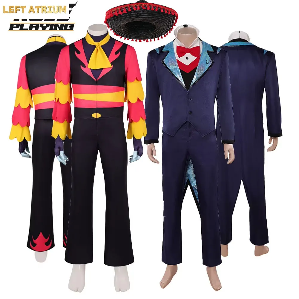 Vox Cosplay Hat Men Fantasy Costume Anime Hazbin Roleplay Clothing for Adult Male Fantasy Cosplays Halloween Carnival Party Suit
Vox Cosplay Hat Men Fantasy Costume Anime Hazbin Roleplay Clothing for Adult Male Fantasy Cosplays Halloween Carnival Party Suit