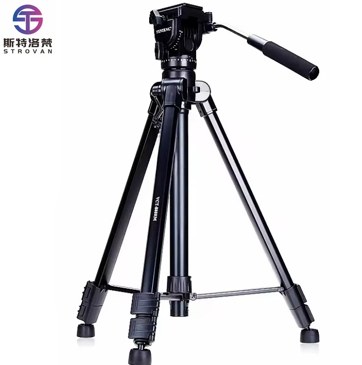 VCT-880 Pro Tripod With Fluid Video Head for Professional Video Capture Tripod DSLR SLR s
VCT-880 Pro Tripod With Fluid Video Head for Professional Video Capture Tripod DSLR SLR s