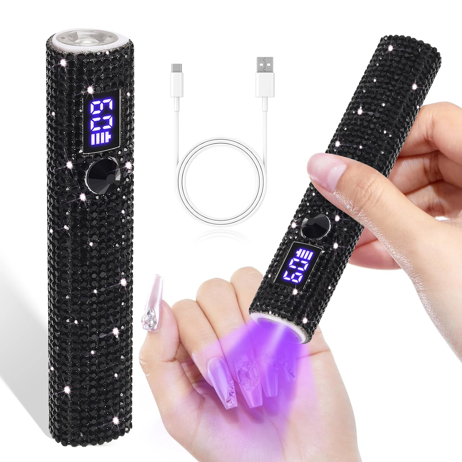 Portable Quick Dry Nail Dryer Machine Mini UV LED Nail Lamp For Home Salon Tools Professional Nail Phototherapy Flashlight Pen
Portable Quick Dry Nail Dryer Machine Mini UV LED Nail Lamp For Home Salon Tools Professional Nail Phototherapy Flashlight Pen