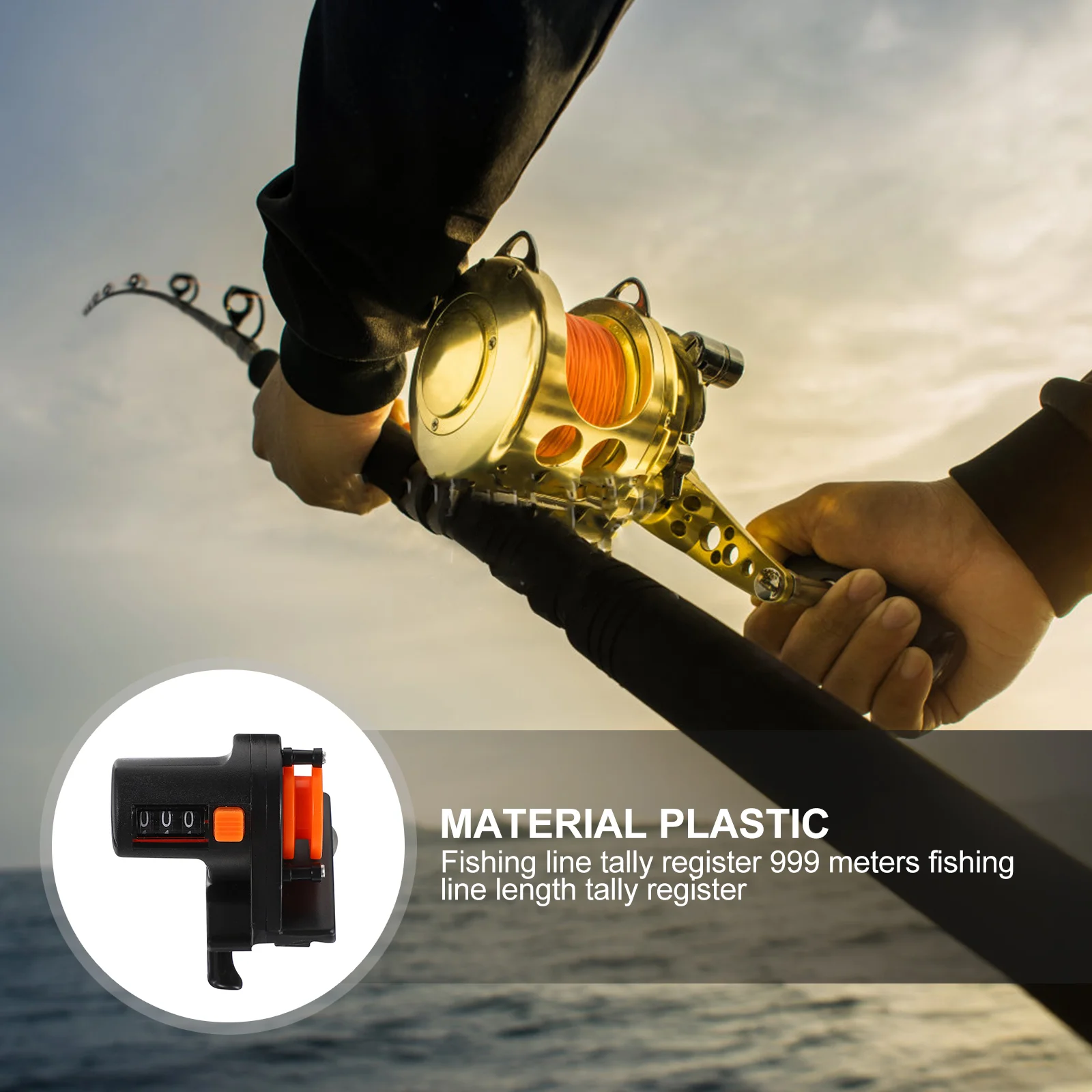 Fishing Line Counter Length Gauge Portable Wire Tools Measuring Scaler Supplies Compact Size Premium Plastic Sturdy
Fishing Line Counter Length Gauge Portable Wire Tools Measuring Scaler Supplies Compact Size Premium Plastic Sturdy