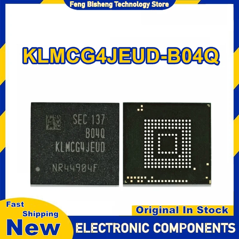 KLMCG4JEUD-B04Q 64G industrial grade eMMC flash memory granule Flash storage IC 0-10 New Original in Stock
KLMCG4JEUD-B04Q 64G industrial grade eMMC flash memory granule Flash storage IC 0-10 New Original in Stock