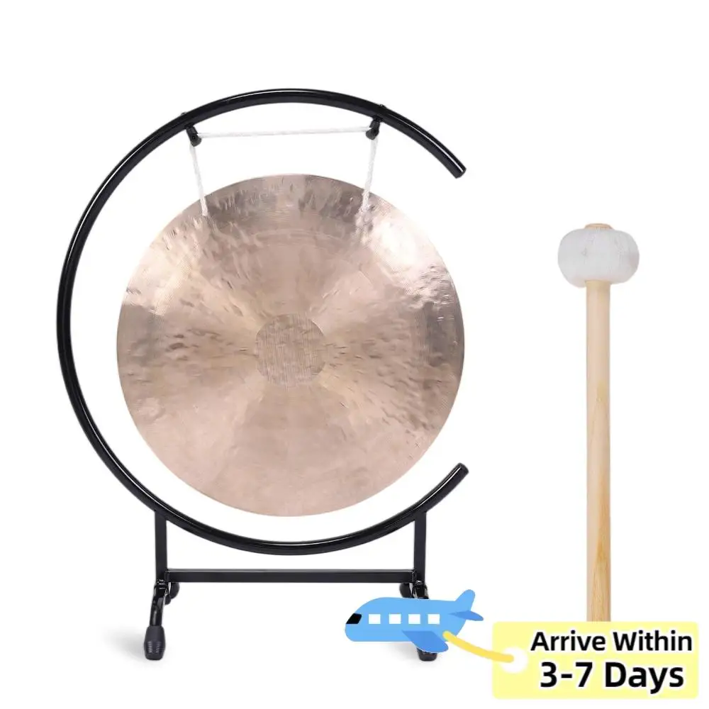 Китайский ударный музыкальный инструмент: Медный гонг на высокой стойке с подставкой и молотком для дома, офиса, праздников
Китайский ударный музыкальный инструмент: Медный гонг на высокой стойке с подставкой и молотком для дома, офиса, праздников