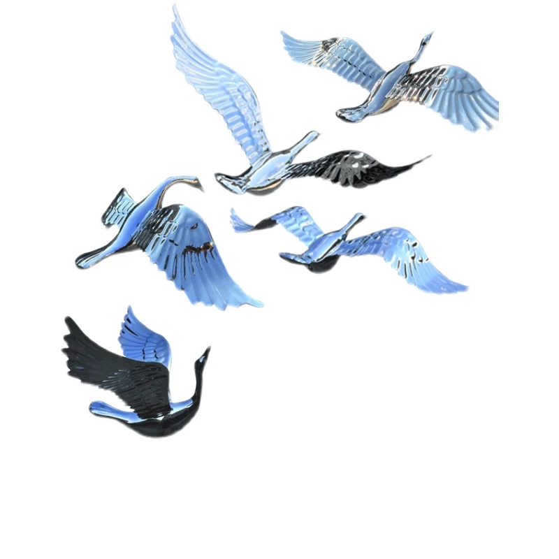 Outdoor stainless steel bird sculpture custom landscape water feature lawn bird ornament decoration
Outdoor stainless steel bird sculpture custom landscape water feature lawn bird ornament decoration
