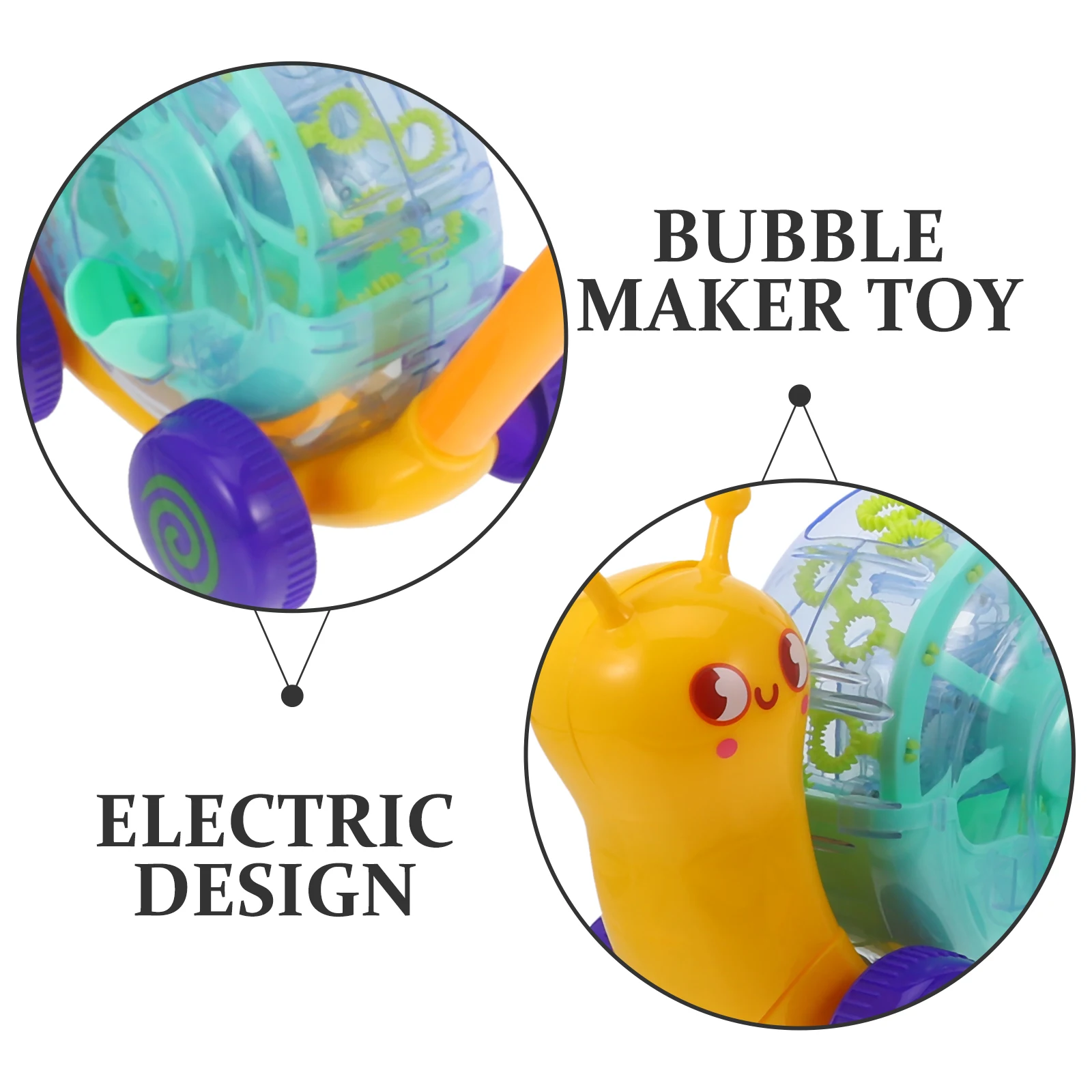 Adorable Electric Bubble Maker Snail Bubble Blower Portable Toy For Kids Birthday Gift
Adorable Electric Bubble Maker Snail Bubble Blower Portable Toy For Kids Birthday Gift
