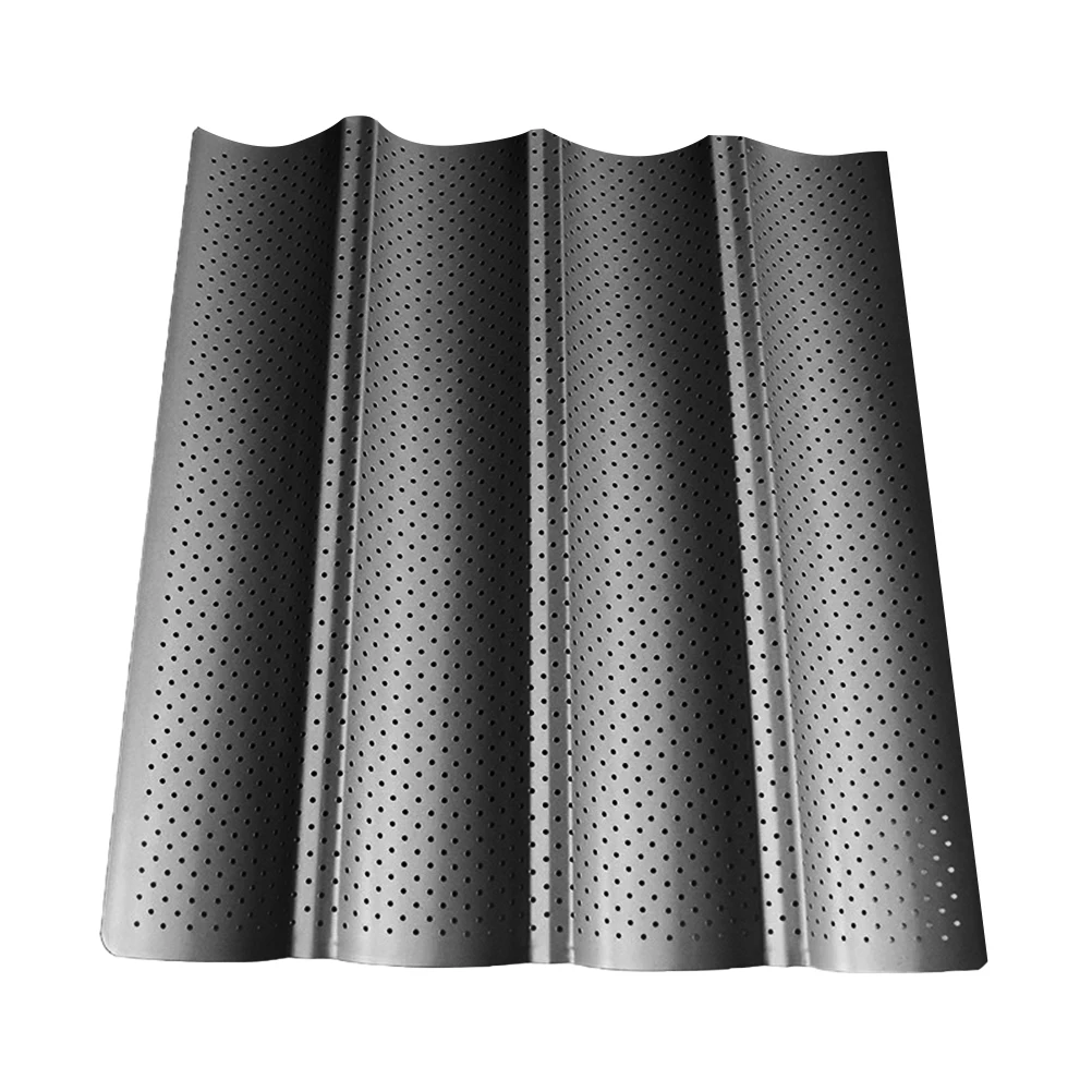1pc Baguette Tray Baking Dish French Bread Mold Loaf Pans Non-Stick Heat Resistant Reusable Oven Safe Premium Material
1pc Baguette Tray Baking Dish French Bread Mold Loaf Pans Non-Stick Heat Resistant Reusable Oven Safe Premium Material