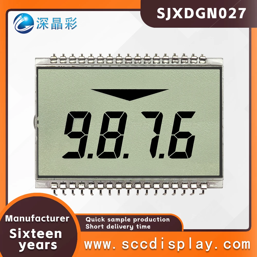 Manufacturer Customized SJXDGN027 TN Positive Wide Temperature Range Four-Digit Number 7 Segment LCD Display Screen
Manufacturer Customized SJXDGN027 TN Positive Wide Temperature Range Four-Digit Number 7 Segment LCD Display Screen