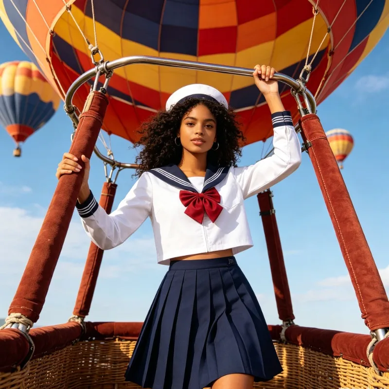Embroidered Improved College Set Collar Embroidered Sailor Uniform+Solid Color Pleated Short Skirt Girl Style Campus Full Set
Embroidered Improved College Set Collar Embroidered Sailor Uniform+Solid Color Pleated Short Skirt Girl Style Campus Full Set