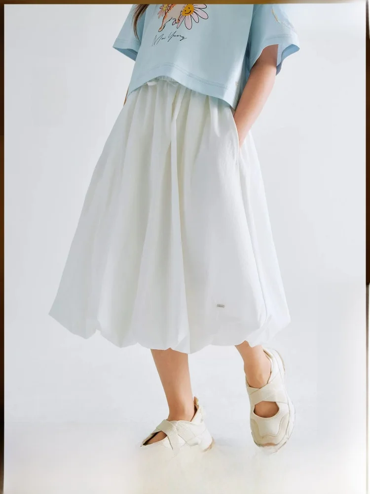 Meiyang Children's Casual Elastic Bubble Skirt Magic Friday Casual Cotton High Waist Skirt Breathable Splice Style Ladies Skirt
Meiyang Children's Casual Elastic Bubble Skirt Magic Friday Casual Cotton High Waist Skirt Breathable Splice Style Ladies Skirt