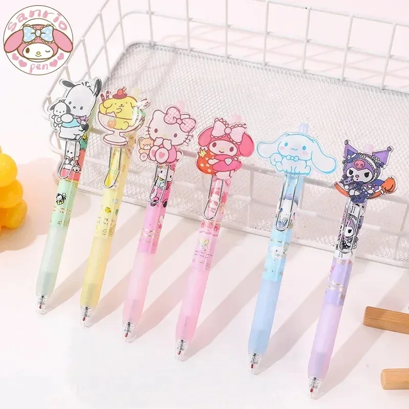 Гелевая ручка Sanrio, 36 шт., 0,5 мм, черная, Kuromi Cinnamoroll Hellokitty, креативная гелевая ручка с чернилами, мультяшные рекламные подарки, офисные принадлежности.
Гелевая ручка Sanrio, 36 шт., 0,5 мм, черная, Kuromi Cinnamoroll Hellokitty, креативная гелевая ручка с чернилами, мультяшные рекламные подарки, офисные принадлежности.
