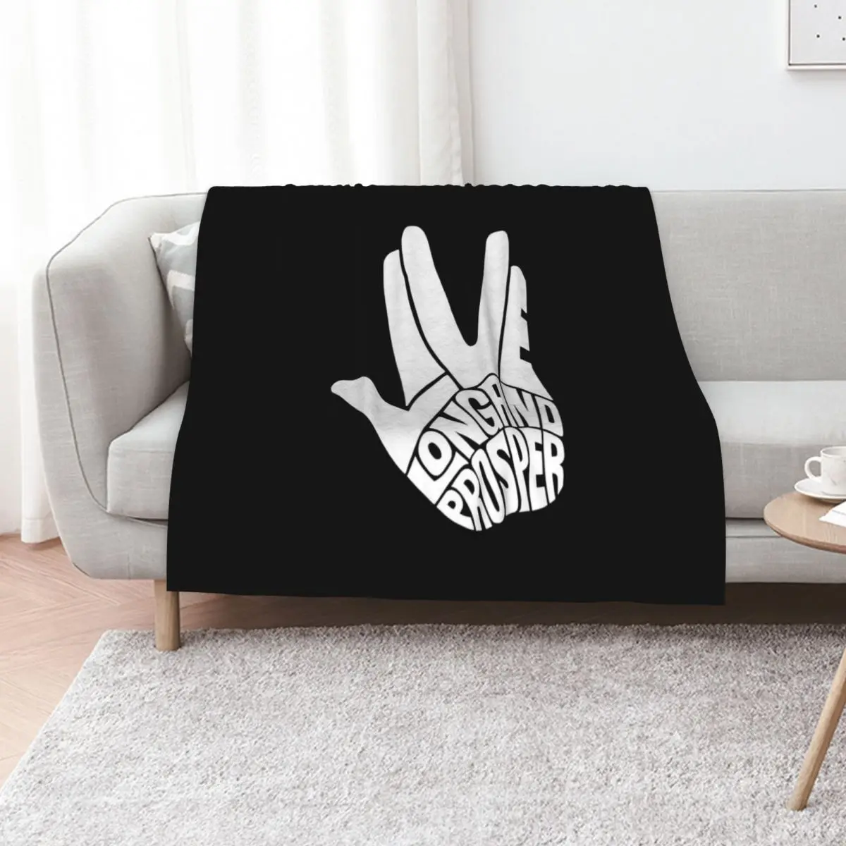 Star Trek Live Long and Prosper White Throw Blanket Multi Purpose Soft Warm Blanket for Home Travel
Star Trek Live Long and Prosper White Throw Blanket Multi Purpose Soft Warm Blanket for Home Travel