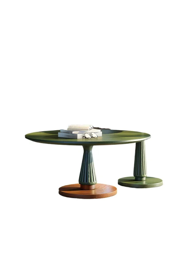 Retro style solid wood coffee table simple Internet celebrity French retro ash wood
Retro style solid wood coffee table simple Internet celebrity French retro ash wood