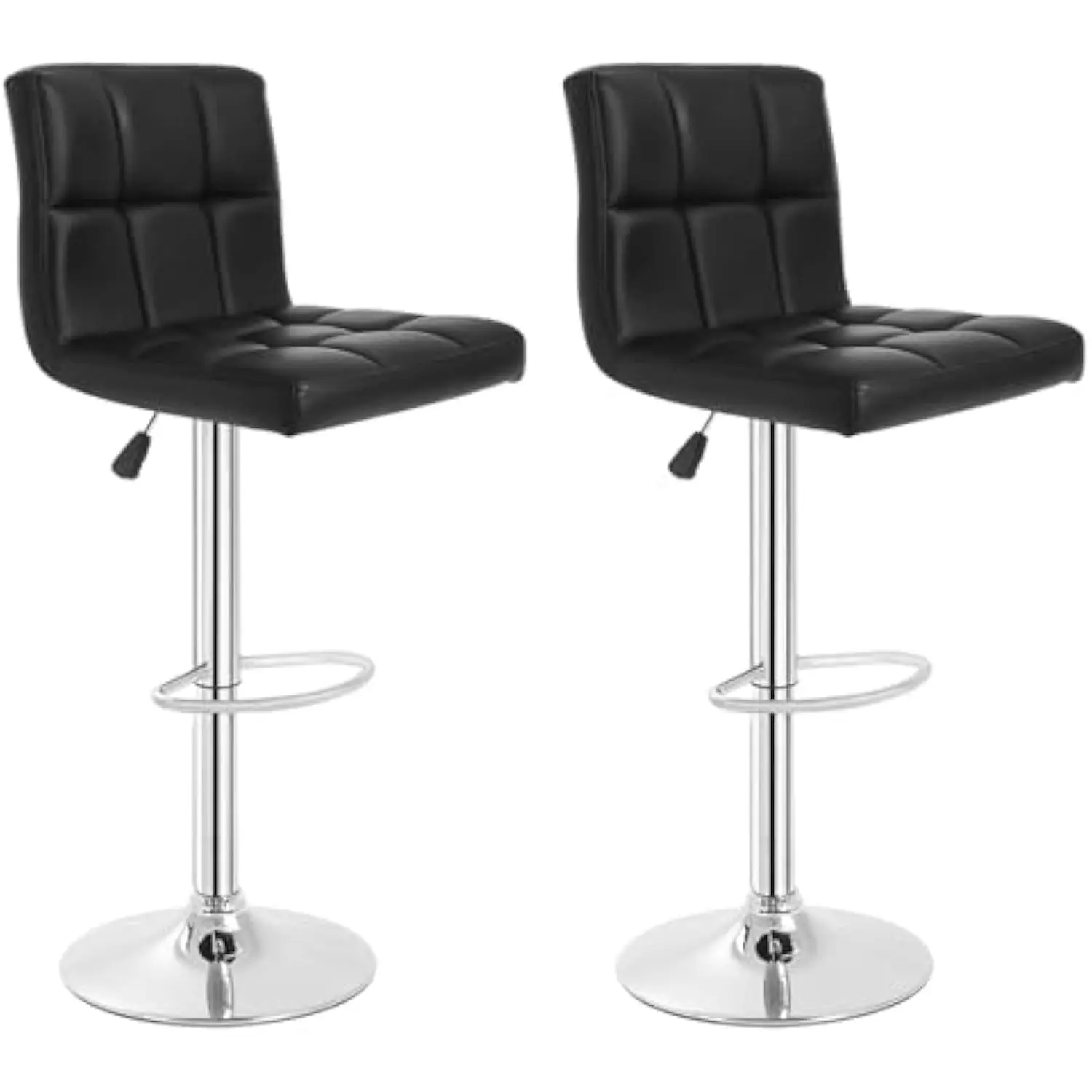 Counter Bar Stools Set of 2 Modern Pu Leather Height Adjustable Swivel Barstool Hydraulic Island Bar Stools Armless Kitchen Cou
Counter Bar Stools Set of 2 Modern Pu Leather Height Adjustable Swivel Barstool Hydraulic Island Bar Stools Armless Kitchen Cou