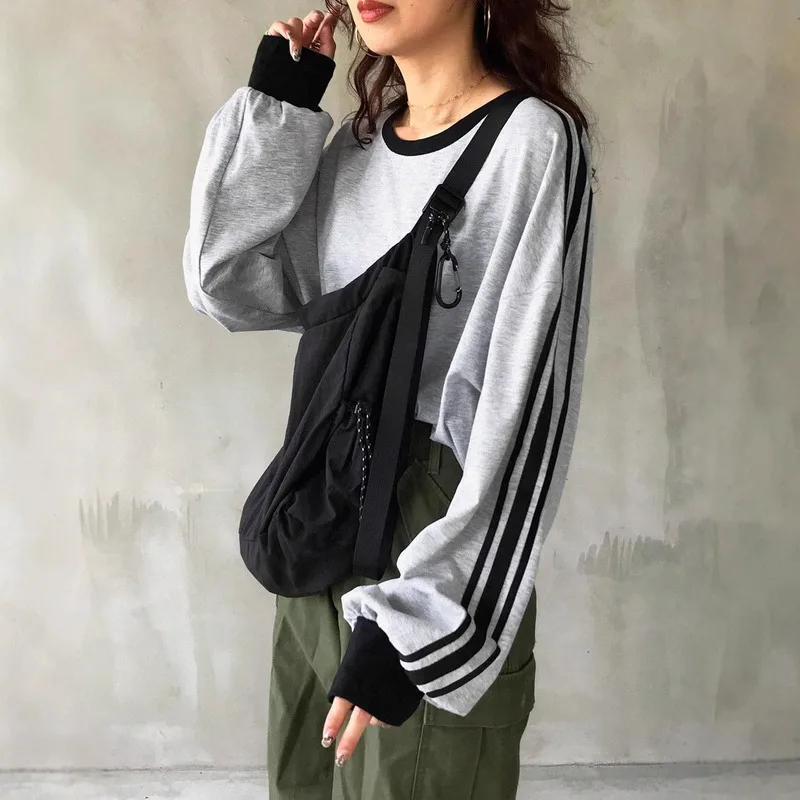 Woman Sweatshirts American Sport Contrasting Hoodie Loose Street Patchwork Top
Woman Sweatshirts American Sport Contrasting Hoodie Loose Street Patchwork Top